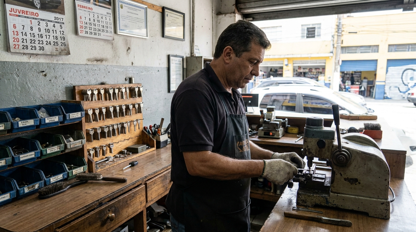 Confecção de Chave Automotiva perto de mim em Guarulhos‑SP
