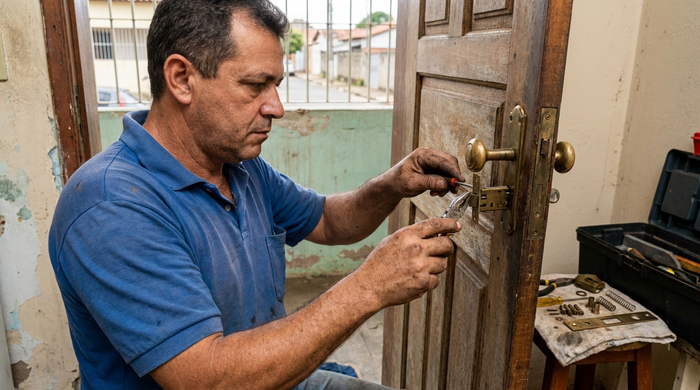 Conserto de Fechadura Residencial perto de mim em Guarulhos‑SP