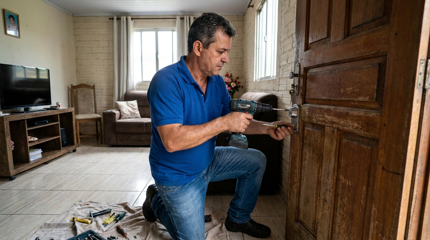 Serviço de Instalação de Fechadura Residencial em Guarulhos‑SP