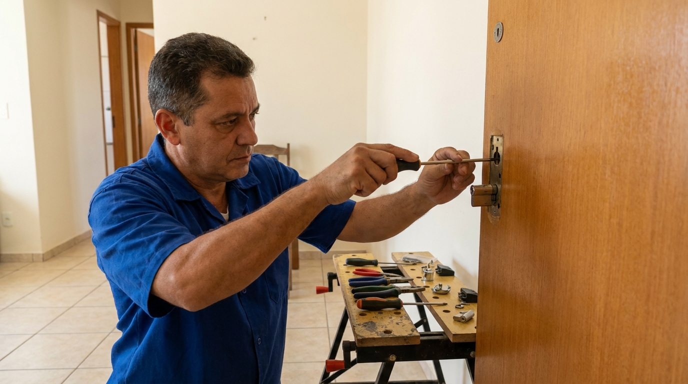 Troca de Segredo Residencial 24 horas em Guarulhos‑SP
